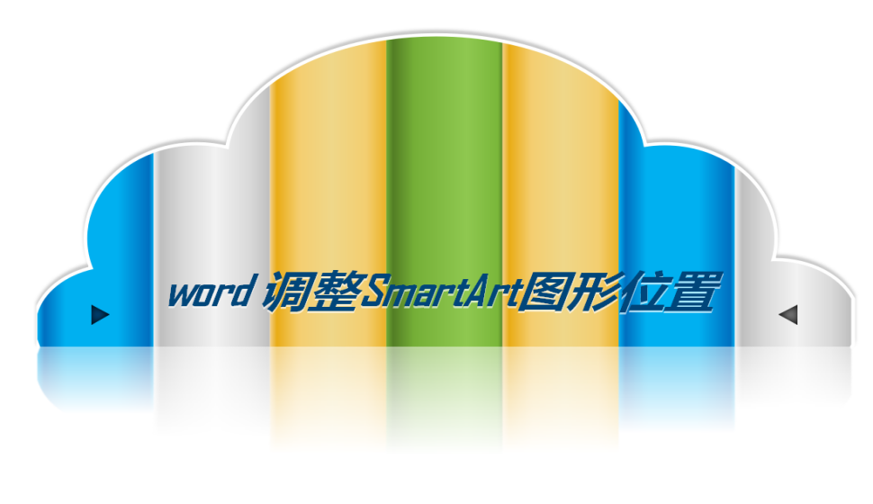 word 調(diào)整SmartArt圖形位置